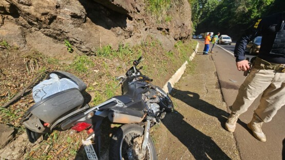 Grave Acidente Entre Caminh O E Motocicleta Registrado Na Br