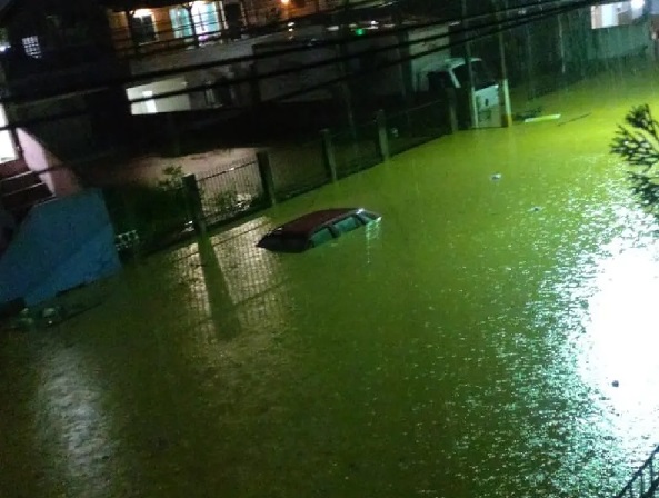 Chuvas em Santa Catarina Camboriú