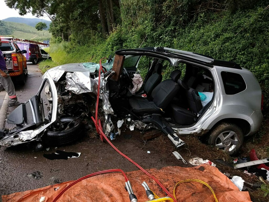 Grave acidente na BR-470