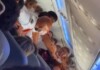 Briga entre passageiros de voo viraliza nas redes sociais