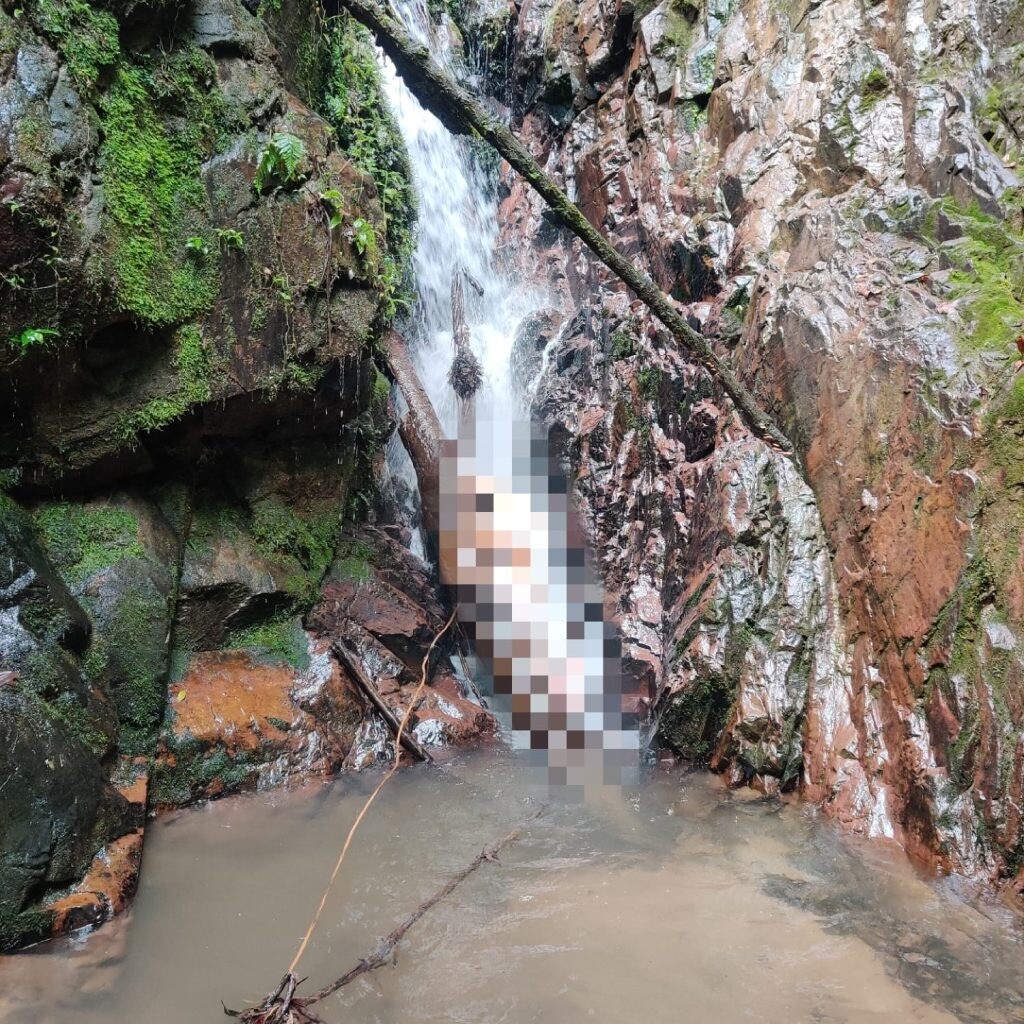 Corpo de motociclista é encontrado em cachoeira