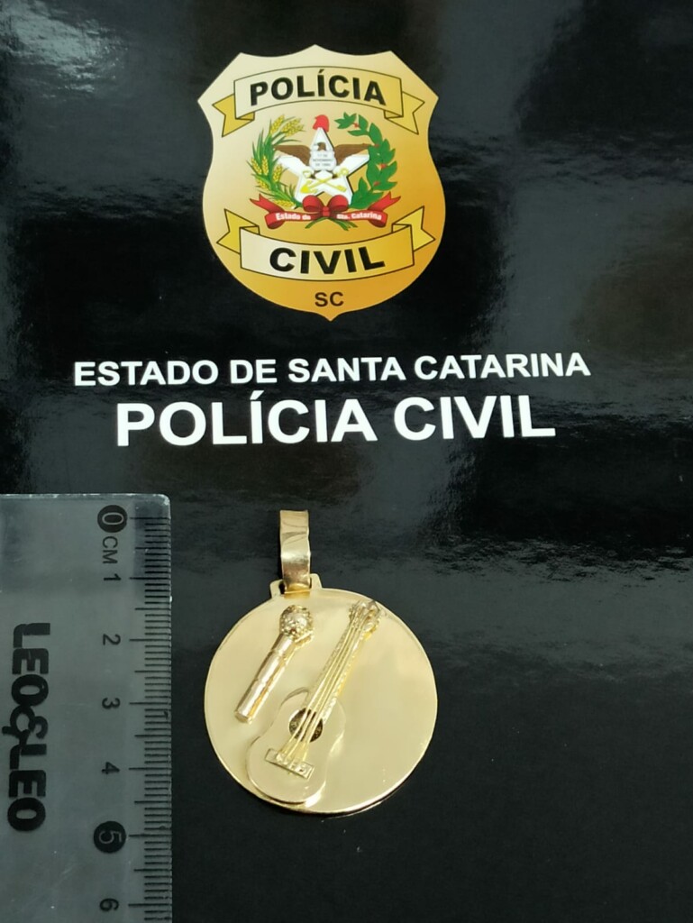 Joia avaliada em R$ 25 mil é recuperada no Oeste de Santa Catarina