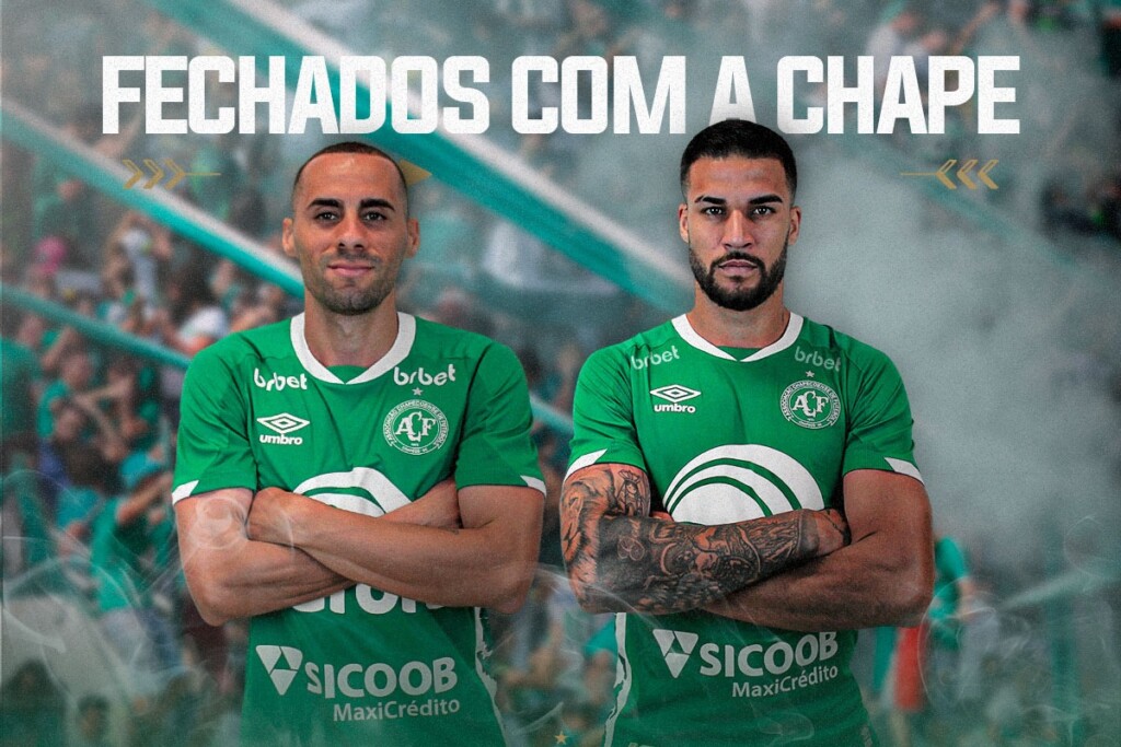Chapecoense anuncia a contratação de dois novos jogadores