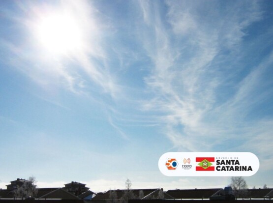 Semana começa com tempo firme em Santa Catarina