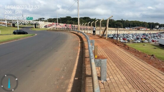 Melhorias são realizadas em avenida de Chapecó