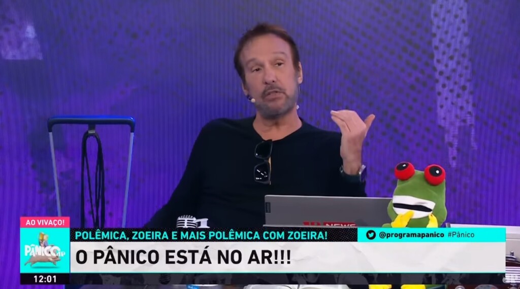 Após ficar afastado do 'Pânico', apresentador Emílio Surita fala sobre o tratamento do câncer