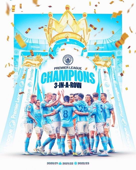 Premier League: Manchester City é campeão inglês em 2022