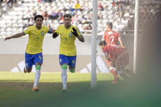 Mundial Sub-20: Brasil goleia Tunísia e se classifica para as quartas de final