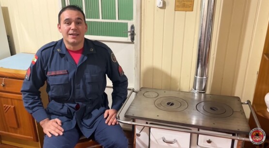 O frio chegou em SC: Corpo de Bombeiros Militar alerta para o uso seguro de fogões a lenha