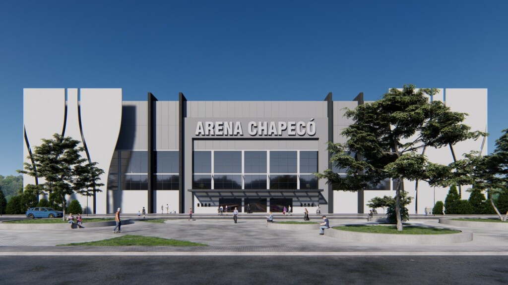Prefeitura divulga imagens e detalhes da Arena Multiuso que será construída em Chapecó
