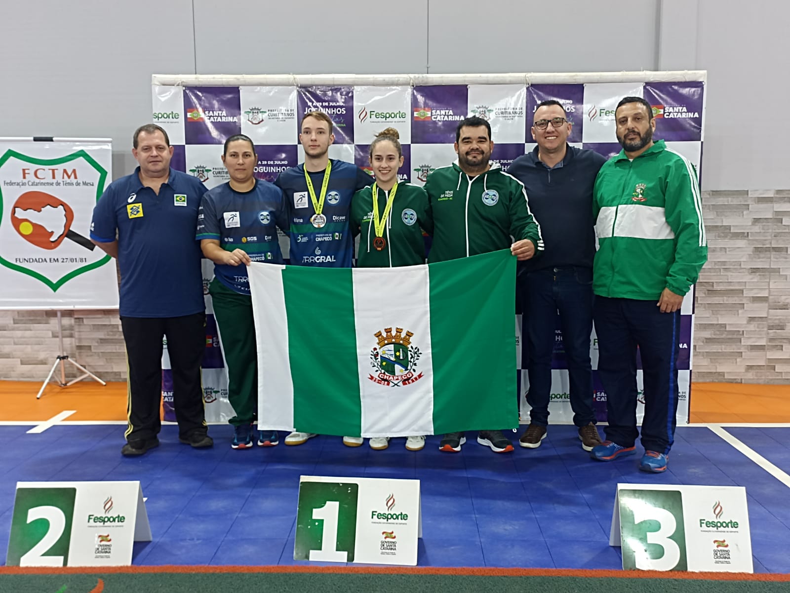 Concórdia é medalha de ouro no futebol de campo dos Joguinhos Abertos