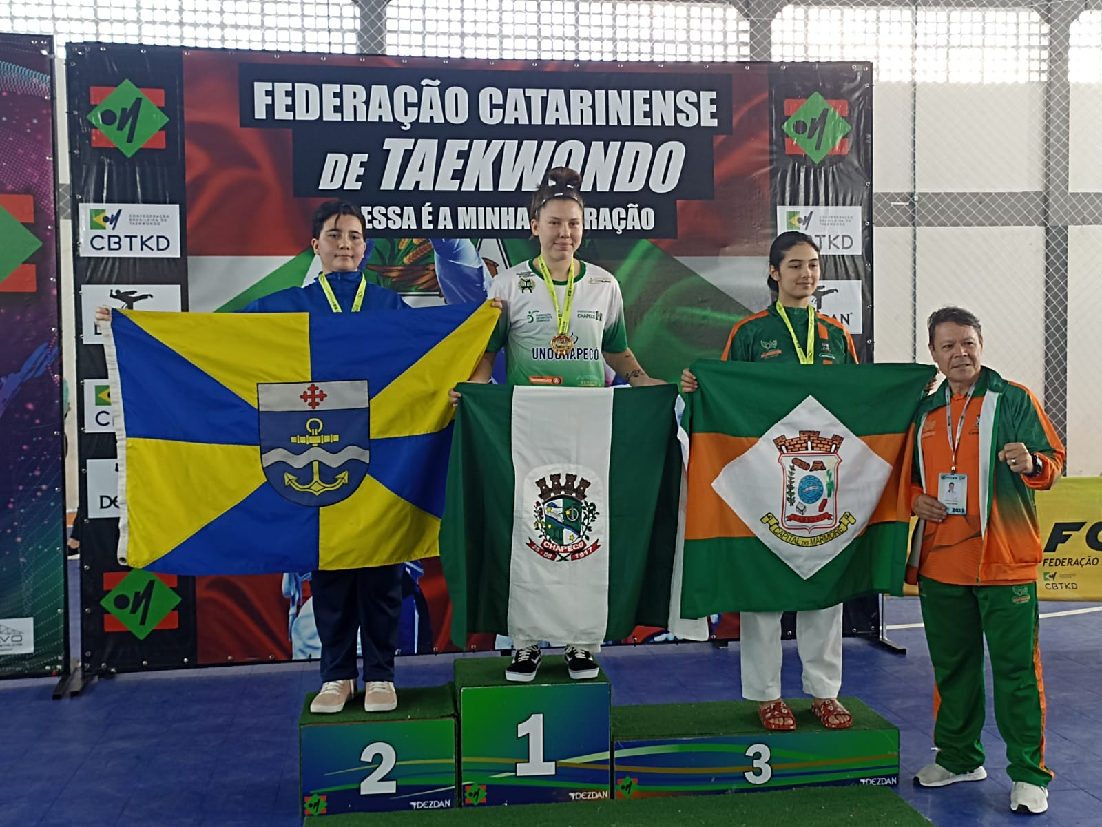 Atleta de Navegantes conquista o ouro nos Joguinhos Abertos de SC