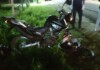 Motociclista tenta ultrapassagens, colide em dois veículos e morre em rodovia de Santa Catarina