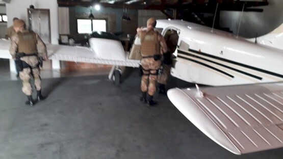 Avião furtado é localizado em Santa Catarina