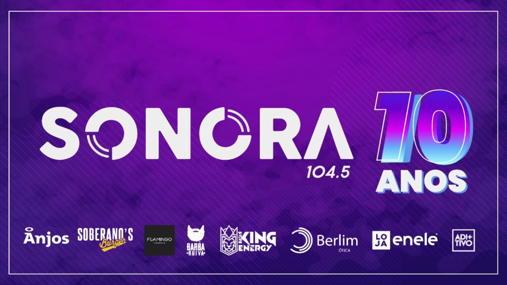 AO VIVO: Na celebração de 10 anos, Sonora FM apresenta o ‘Sonora Rádio Show’