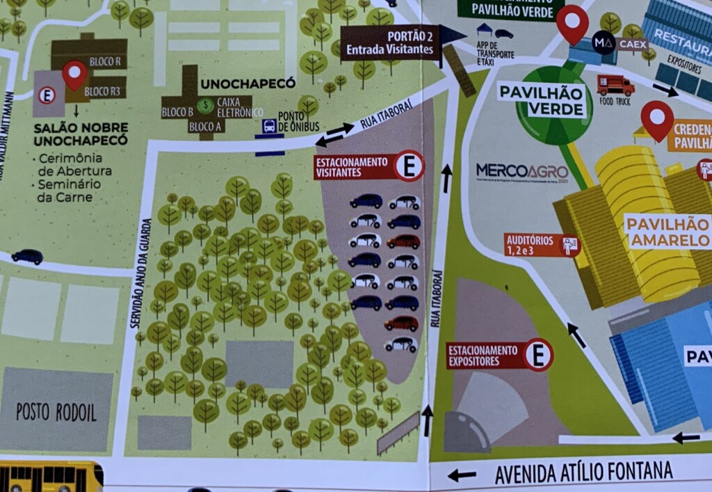 Devido a Mercoagro, trânsito próximo ao Parque da Efapi terá mudança em Chapecó