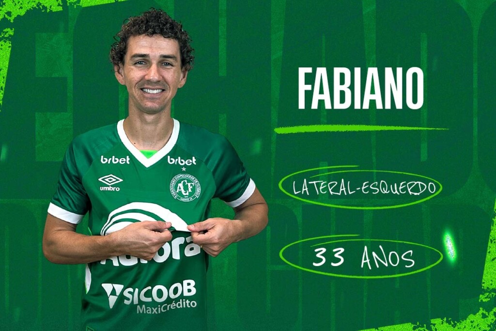 Fechado com a Chape: Fabiano é o novo reforço do Verdão
