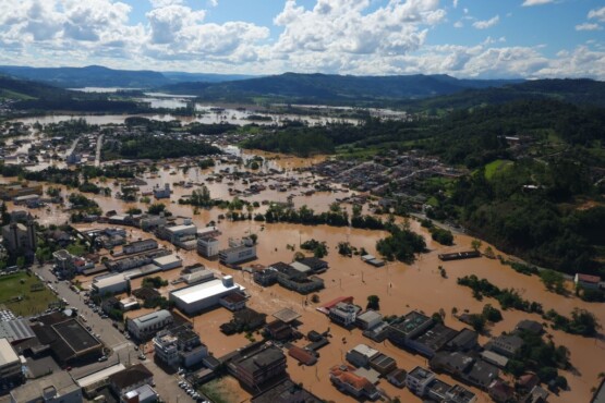 Sobe o número de municípios de Santa Catarina em situação de emergência devido às chuvas