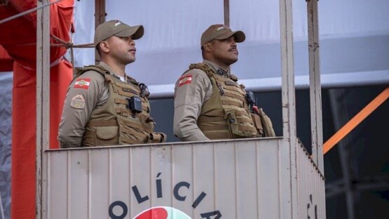 Polícia Militar reforça segurança na 21º Efapi em Chapecó