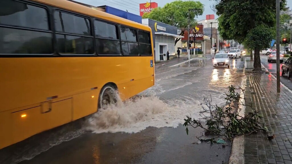 Chapecó registra volume de chuva histórico no mês de outubro