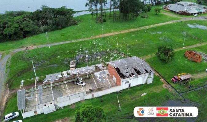 Santa Catarina registrou cinco tornados no mês de novembro