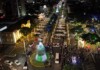 IMAGENS: Chapecó realiza desfile de Natal