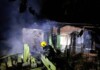 Incêndio destrói residência no Distrito Marechal Bormann em Chapecó