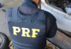 PRF flagra automóvel recheado de maconha na BR-282