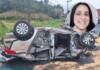 Servidora Pública é a vítima fatal do grave acidente entre carreta e dois carros em rodovia de SC