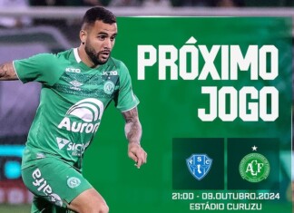 Em Confronto direto na luta contra a zona de rebaixamento, Chapecoense joga contra o Paysandu no Pará