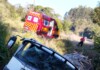 Motorista fica ferido após caminhão sair da pista no Oeste de Santa Catarina