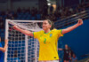 Com gol de chapecoense, Brasil goleia a Itália e avança para mata-mata na Copa do Mundo Feminina de Futsal