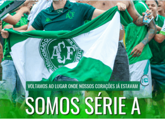 “Estamos de Volta!” — Jornal Impresso destaca acesso da Chapecoense à Série A