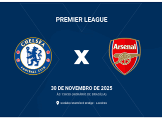 Palpite: Chelsea e Arsenal – Premier League 2025/26 (30/11/2025)