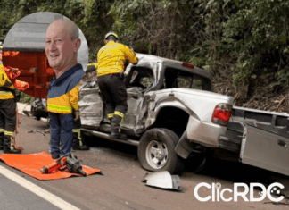 Identificado homem que morreu em grave acidente envolvendo múltiplos veículos na BR-282