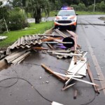 Prefeitura e Defesa Civil trabalham para atender ocorrências após chuva em Chapecó