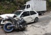 Motociclista gravemente ferido em acidente fatal em Chapecó segue na UTI