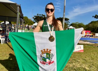 Chapecoense Daniele Campigotto domina os 100m rasos no JASC, bate recorde e sonha com Olimpíadas de 2028