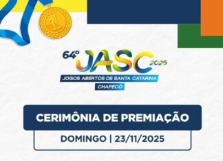 Chapecó terá três finais de modalidades coletivas neste domingo no JASC