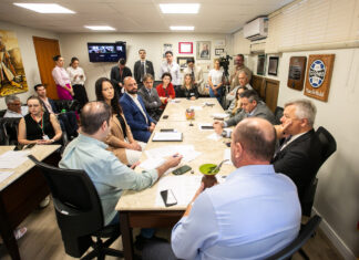 Bancada do Oeste discute demandas com secretários estaduais da Saúde, Agricultura e Infraestrutura