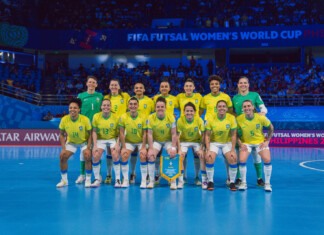Chapecoense faz gol, Brasil goleia Japão por 6 a 1 e está nas semifinal da Copa do Mundo Feminina de Futsal