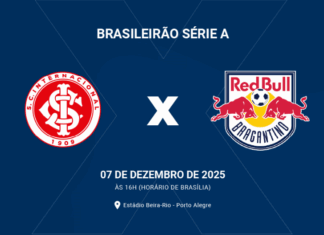 Palpite: Internacional x Red Bull Bragantino – Brasileirão Série A (07/12)