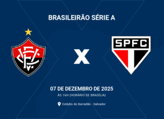 Palpite: Vitória x São Paulo – Brasileirão Série A (07/12)