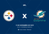Palpite: Pittsburgh Steelers x Miami Dolphins – NFL (15/12)