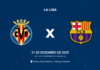 Palpite: Villarreal x Barcelona – La Liga (21/12)