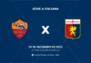 Palpite: Roma x Genoa – Serie A Italia (29/12)