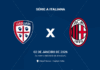 Palpite: Cagliari x Milan – Serie A Italia (02/01)