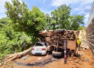 VÍDEO: Dona de casa conversou com motorista que morreu em tragédia no Oeste de SC