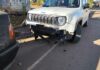 Colisão entre Honda Fit e Renegade causa danos materiais em Chapecó