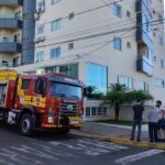 Panela esquecida no fogo mobiliza Bombeiros em prédio de Chapecó
